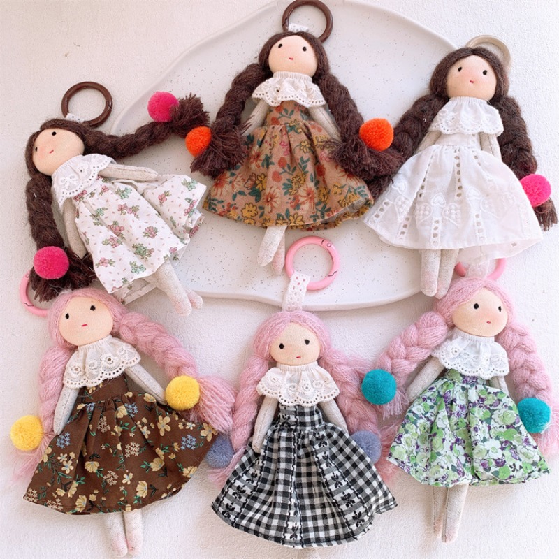 Kids Toys Review - Cute Braid Doll Bag Charm Sweet