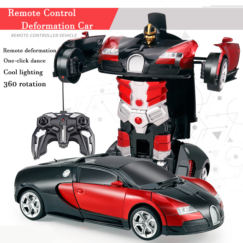 Kids Toys Review - 2in1 Electric RC Car Transformation Robots