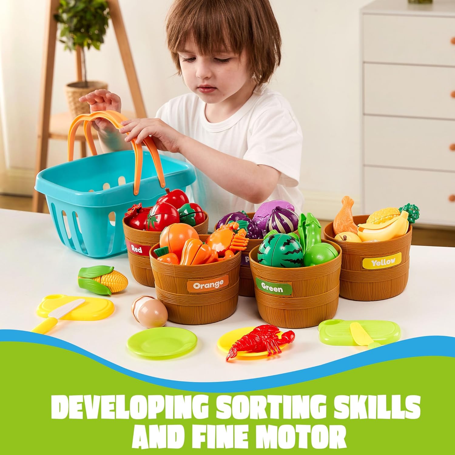 Kids Toys Shop - Simulation Kitchen Pretend Play Food Toy