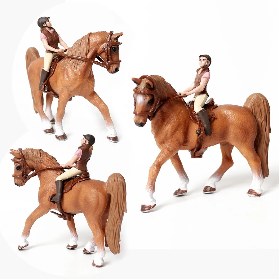 Kids Toys Review - Toy horses Equestrian Rider Horse Playset