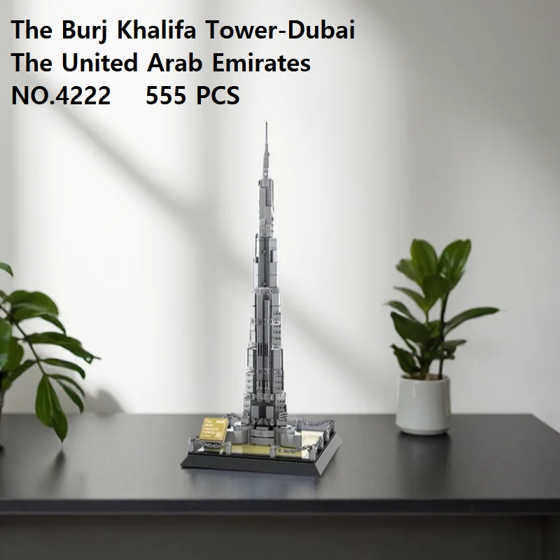 Kids Toys Dubai - DIY Burj Khalifa Tower Mini Building