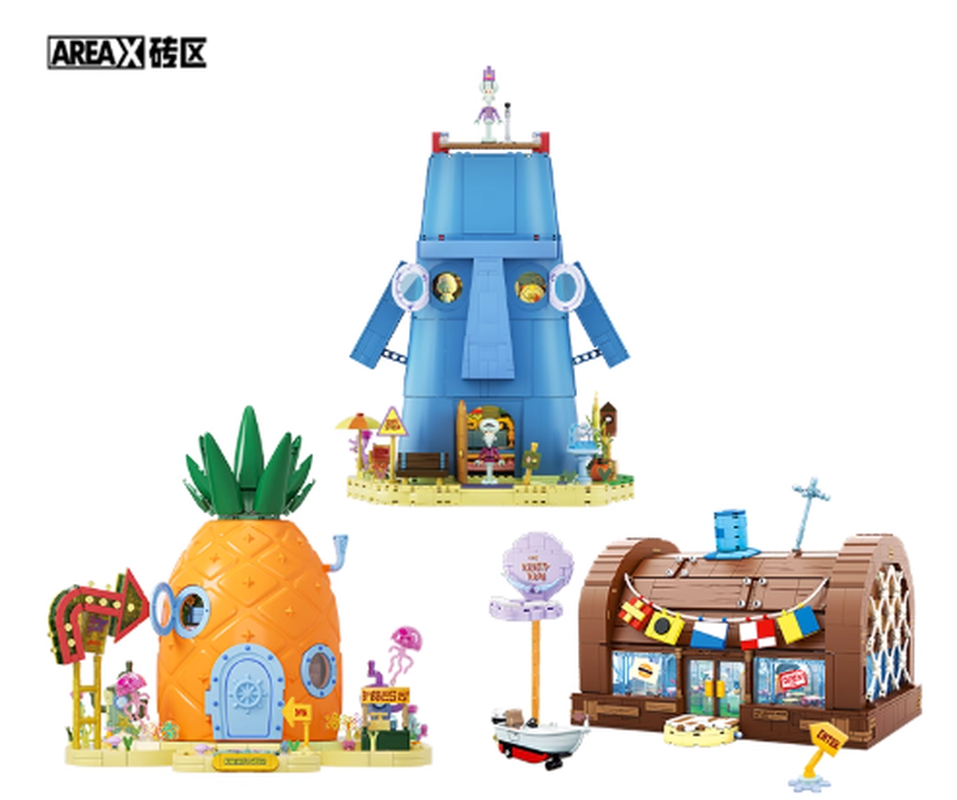 Areax Spongebob Bikini Bottom  - đánh giá và giá Kids Toys Box