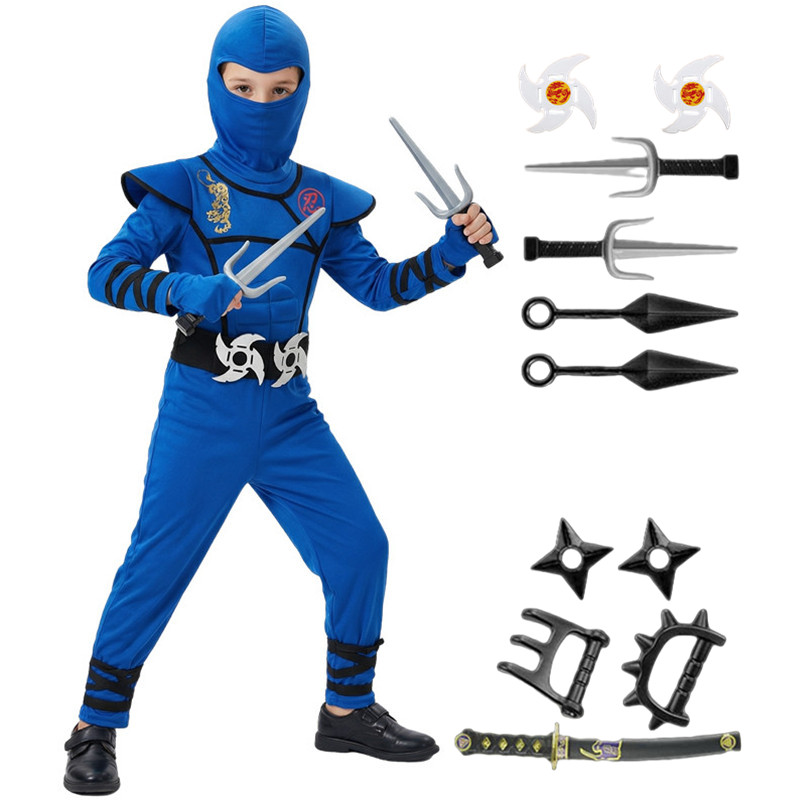 Black and Blue Ninja Costume f - đánh giá và giá Kids Toys Boys