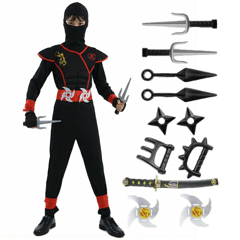 Black and Blue Ninja Costume f - đánh giá và giá Kids Toys Boys