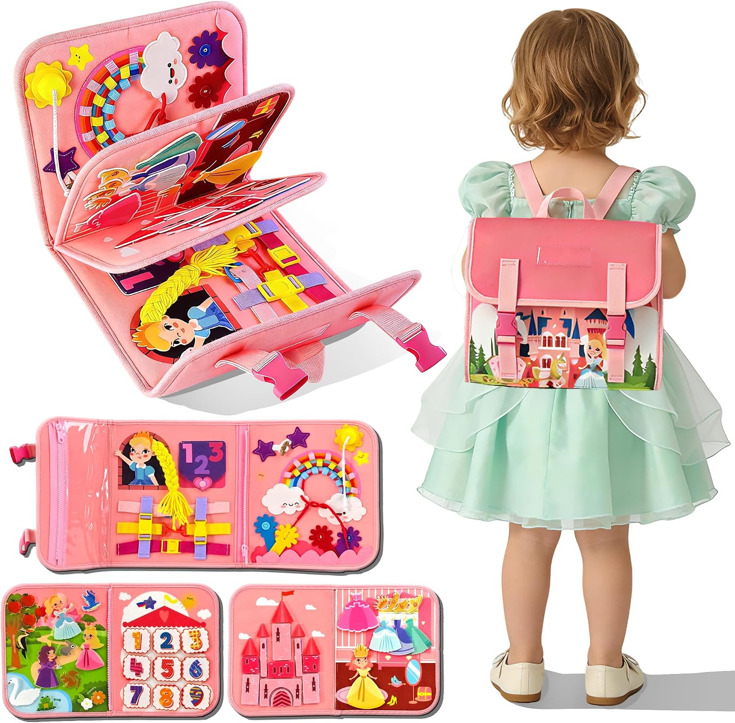 Fun Princess Castle Activity B - đánh giá và giá Kids Quiet Toys