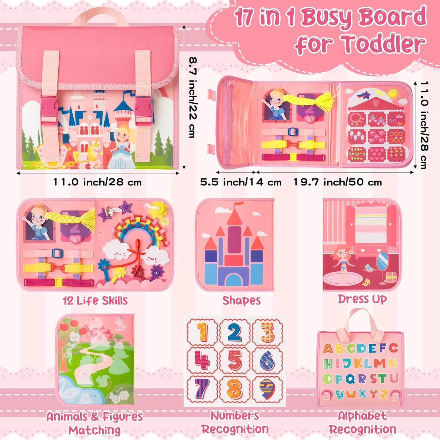 Fun Princess Castle Activity B - đánh giá và giá Kids Quiet Toys