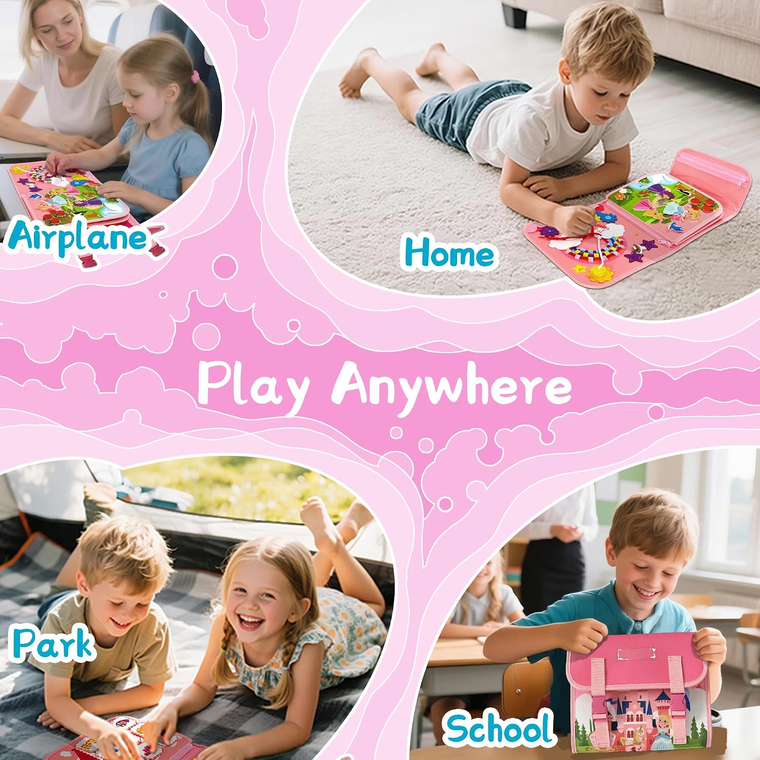 Fun Princess Castle Activity B - đánh giá và giá Kids Quiet Toys