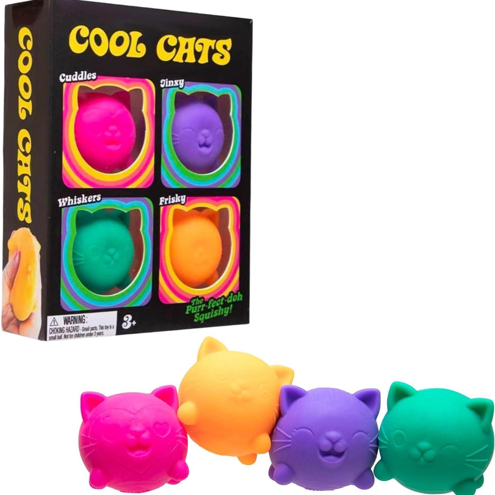 Schylling NeeDoh Cute Cat Stre - đánh giá và giá Kids Toys Box