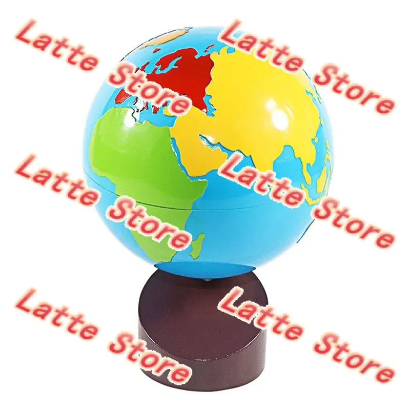 Montessori Continents Globe, W - đánh giá và giá Kids Toys Learning
