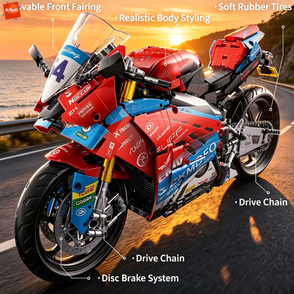 KAVOWORLD 1:5 Racing Super Mot - đánh giá và giá Kids Toys Boys