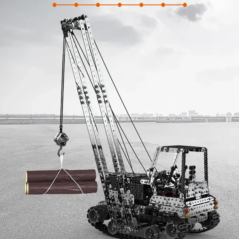 DIY Metal RC Crane Electric Ho - đánh giá và giá Kids Toys Review