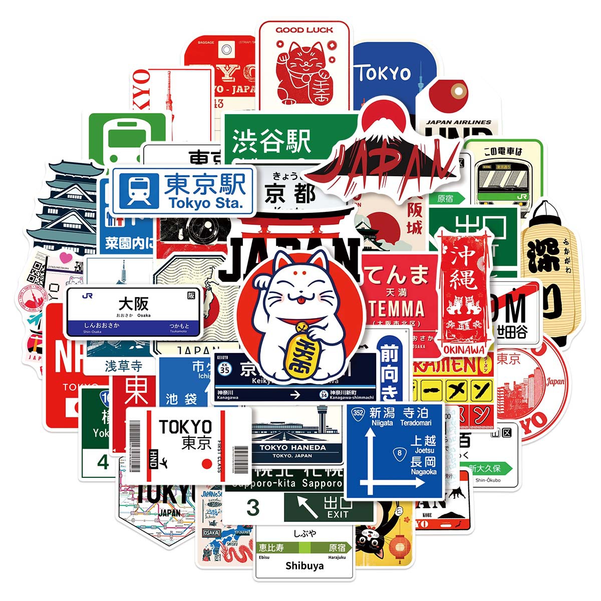 50PCS Japanese Style Urban Log - đánh giá và giá Kids Toys Logo