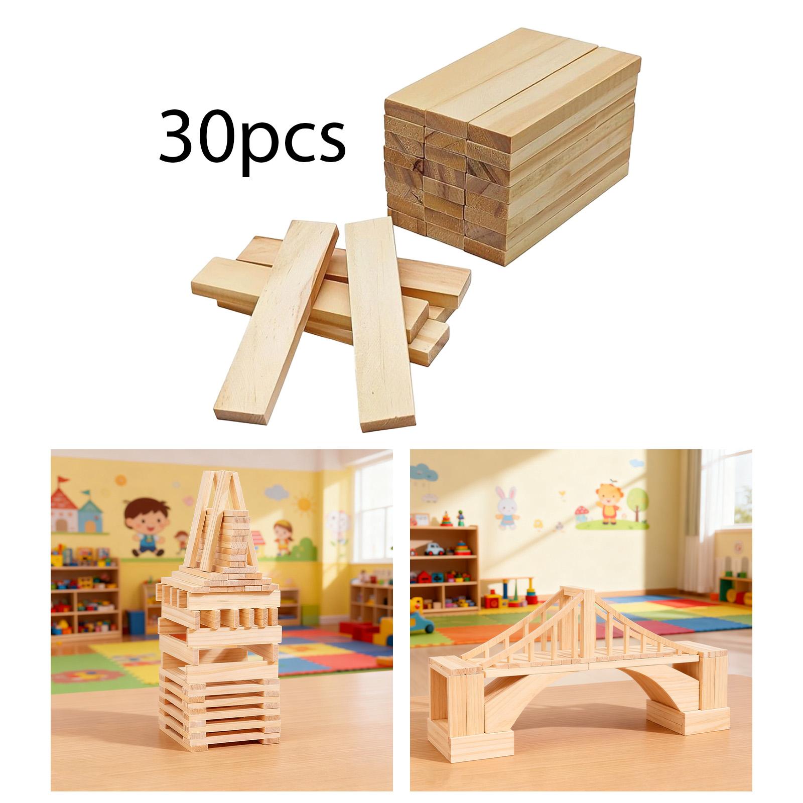 Wooden Blocks for Crafts Compa - đánh giá và giá Wooden Blocks Stacking