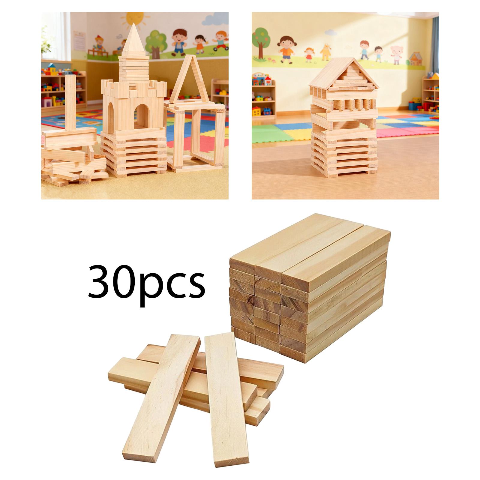 Wooden Blocks for Crafts Compa - đánh giá và giá Wooden Blocks Stacking