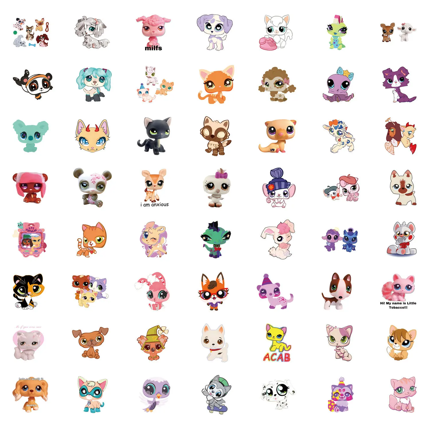 110PCS Game Littlest Pet Shop  - đánh giá và giá Kids Toys Shop