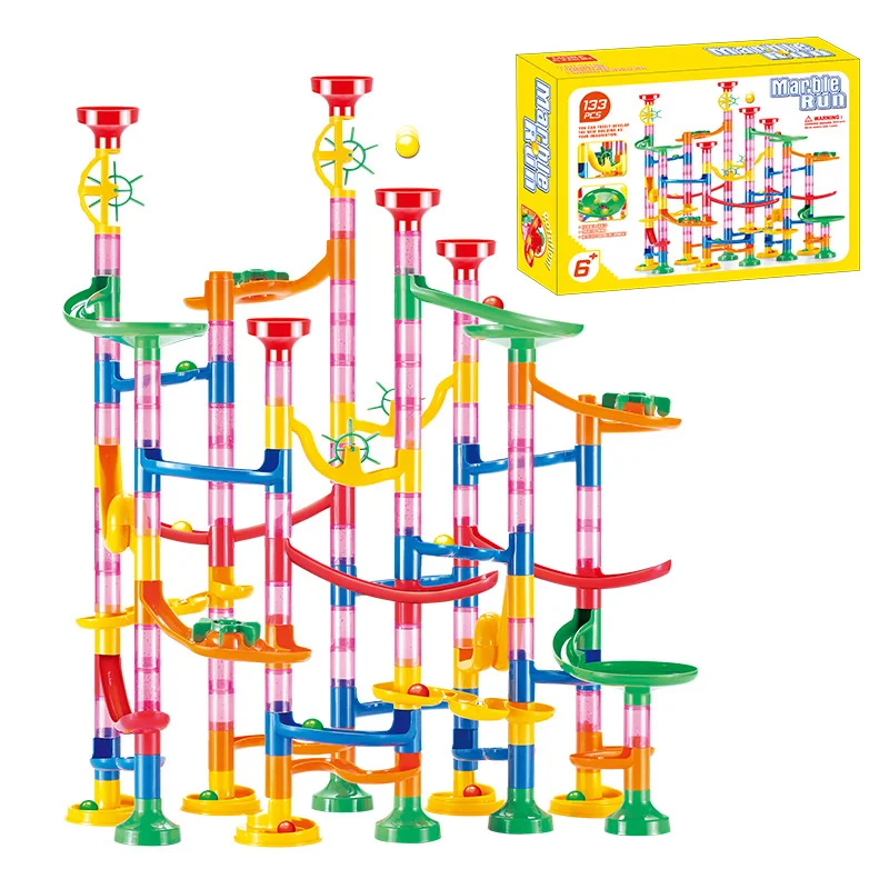 50-142PCS 3D Maze Ball Roll To - đánh giá và giá Marble Run Set