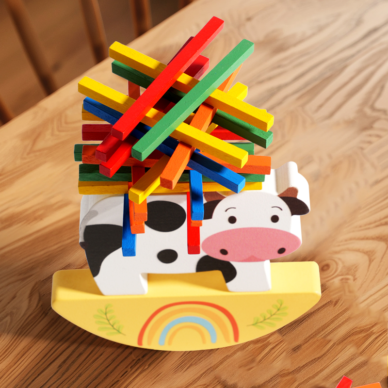 Wooden Animal Stacking Block G - đánh giá và giá Wooden Blocks Stacking