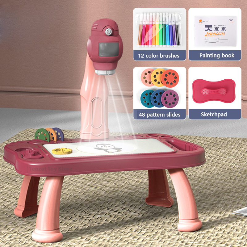 Thông Minh Máy Chiếu Trẻ Em Tr - đánh giá và giá Kids Toys Learning