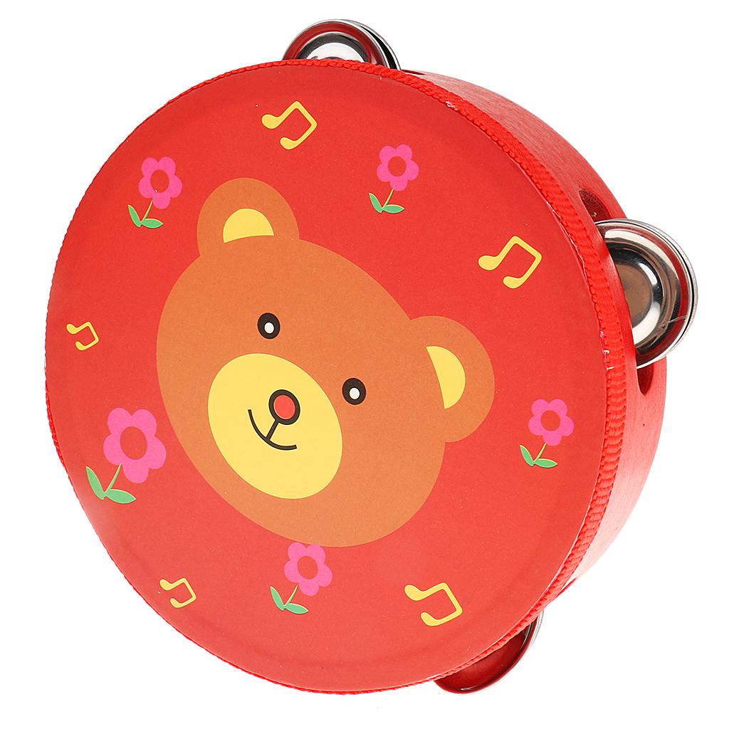 Hand Bell Wooden Tambourine Pe - đánh giá và giá Kids Toys Learning