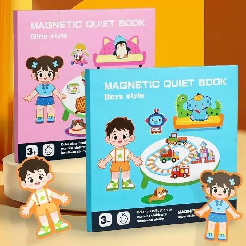 Magnetic Quiet Book for Boys G - đánh giá và giá Kids Quiet Toys