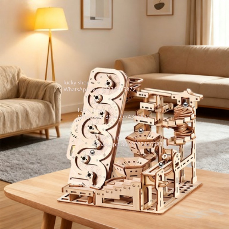 Ury 3D Wooden Puzzle Electric  - đánh giá và giá Marble Run Set