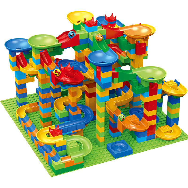 Rail Block Marble Race Run Sli - đánh giá và giá Marble Run Set