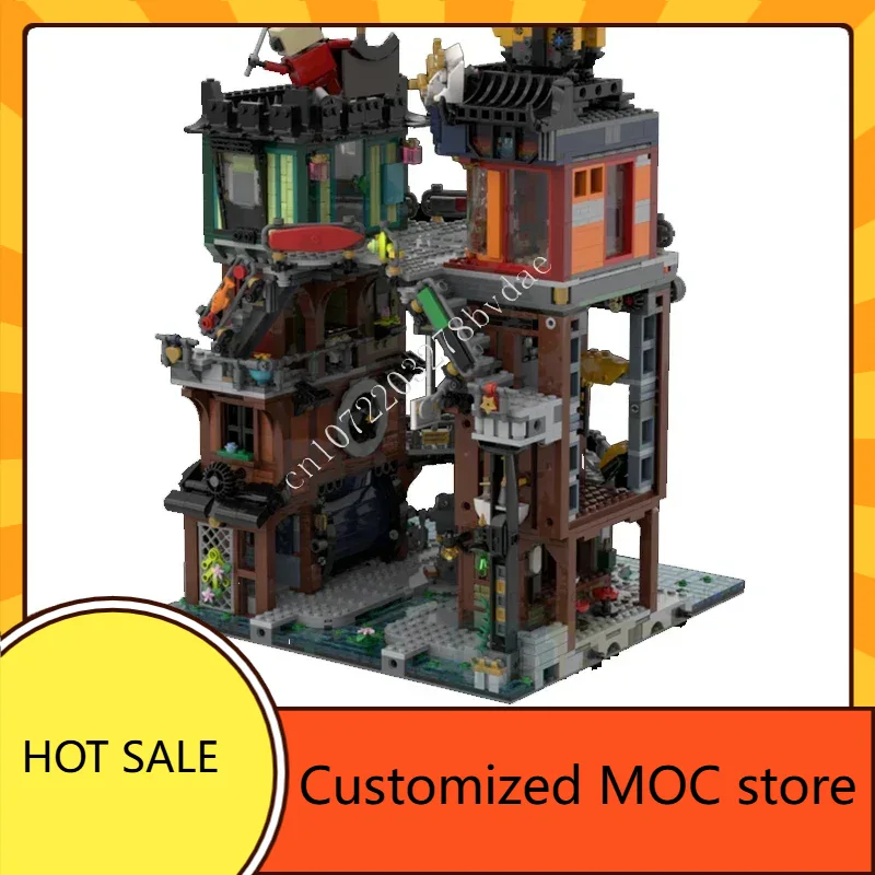 3014PCS  (Re)Work(ed)shop  MOC - đánh giá và giá Kids Toys Shop