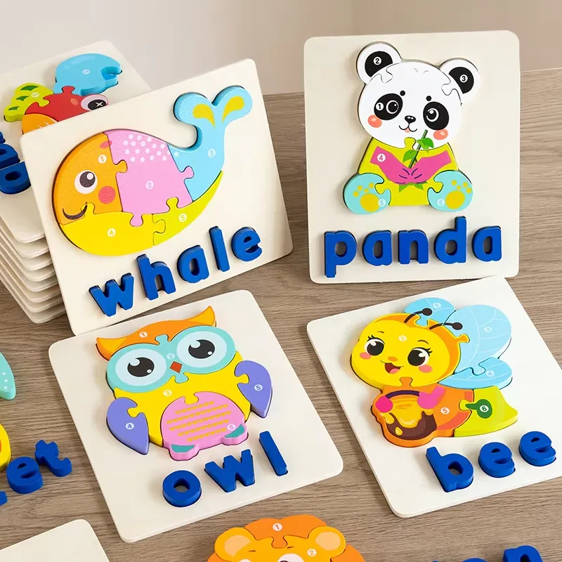 3D Animal Traffic Puzzle Spell - đánh giá và giá Kids Toys Learning