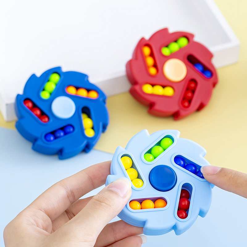 2PCS Magic Rotating Bean Puzzl - đánh giá và giá Kids Toys Low Price