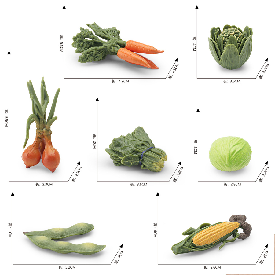 Realistic Vegetables Model Fig - đánh giá và giá Kids Toys Learning