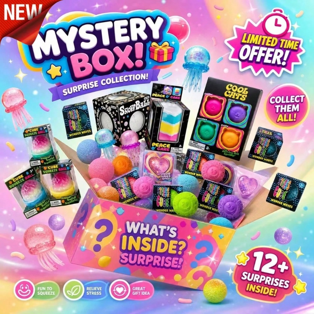 1pc Mixed Fidget Toys Mystery  - đánh giá và giá Kids Toys Box
