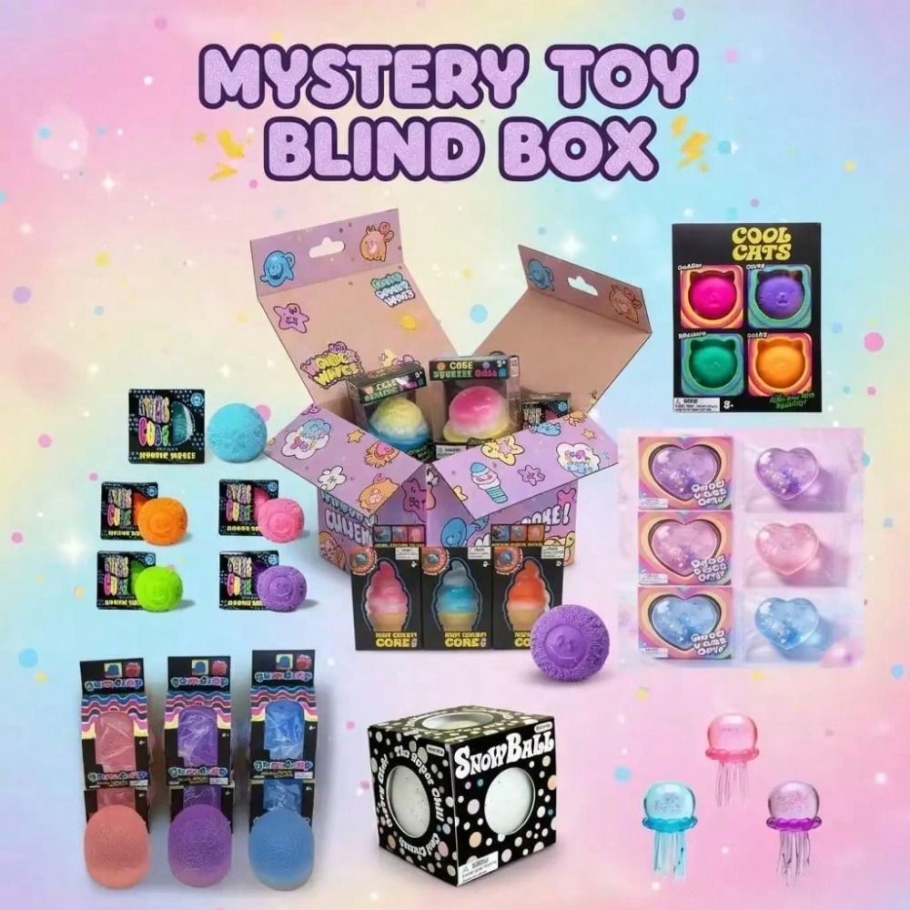 1pc Mixed Fidget Toys Mystery  - đánh giá và giá Kids Toys Box