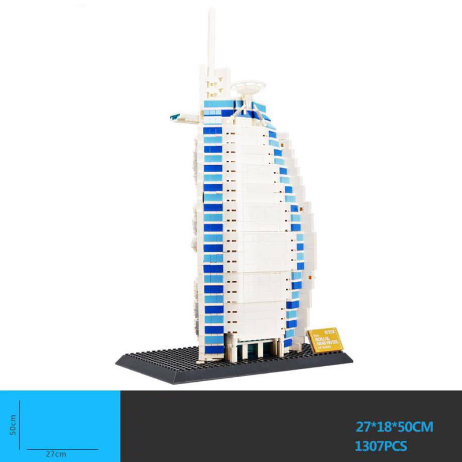 World Famous Architecure Burj  - đánh giá và giá Kids Toys Dubai