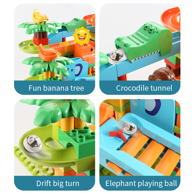 283 Chiếc Đàn Piano Lớn Trượt  - đánh giá và giá Marble Run Set