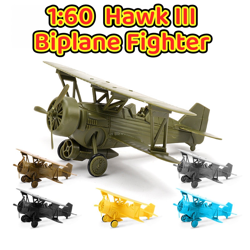1/60 WWII US Hawk III Biplane  - đánh giá và giá Kids Toys Review